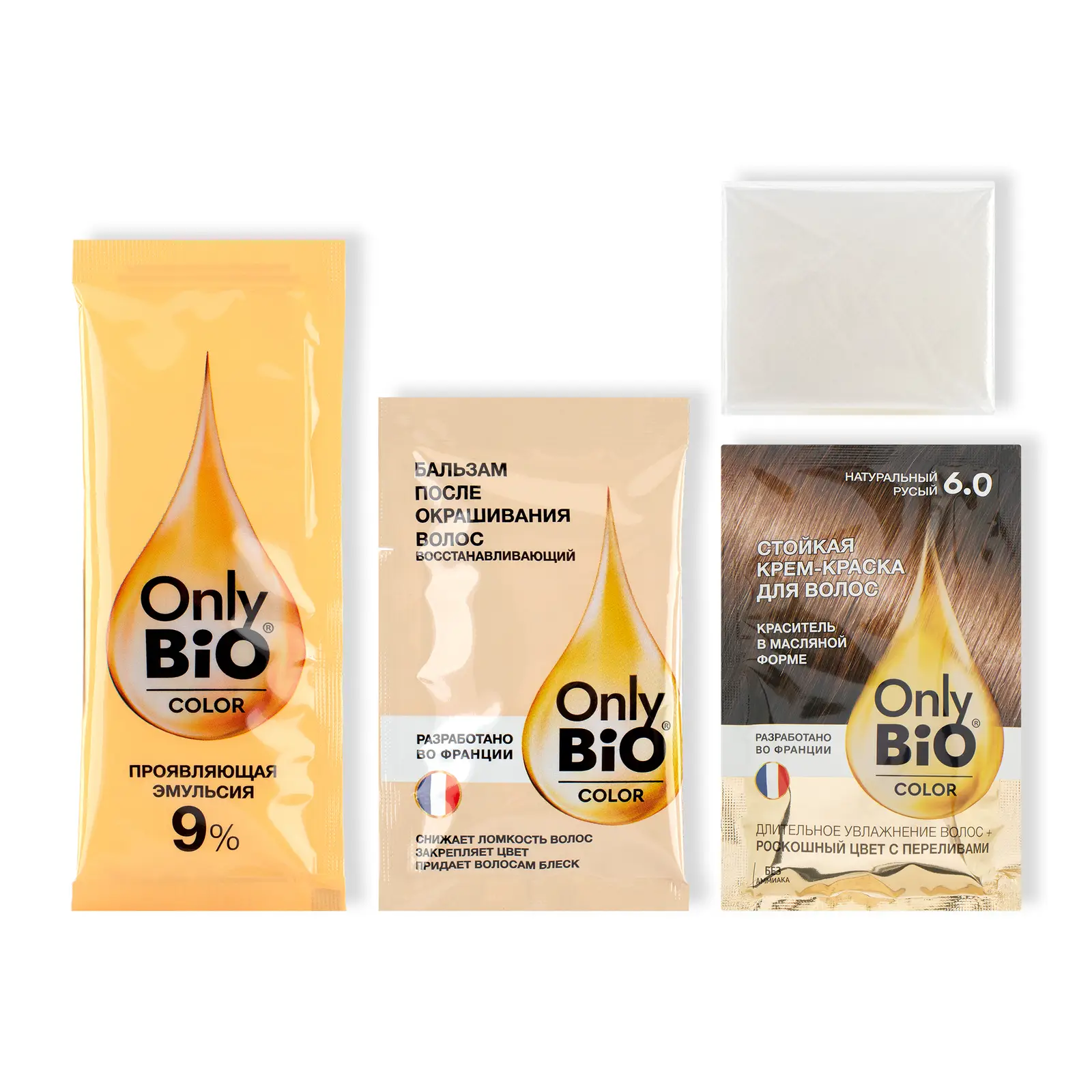 Краска для волос Only Bio Color тон 6.0 Натуральный русый 115мл