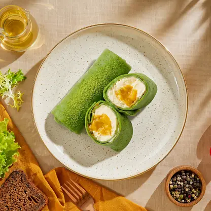 Блинчики с матчей и начинкой манго-маракуйя М Кухня 140г