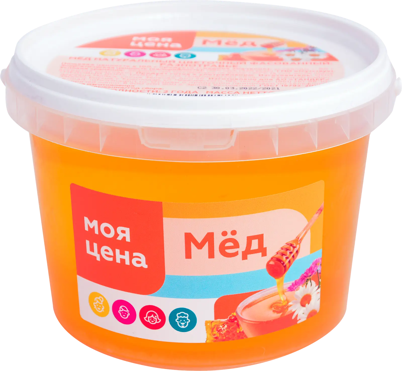 Мёд Моя цена Цветочный 1кг - Магнит-Продукты