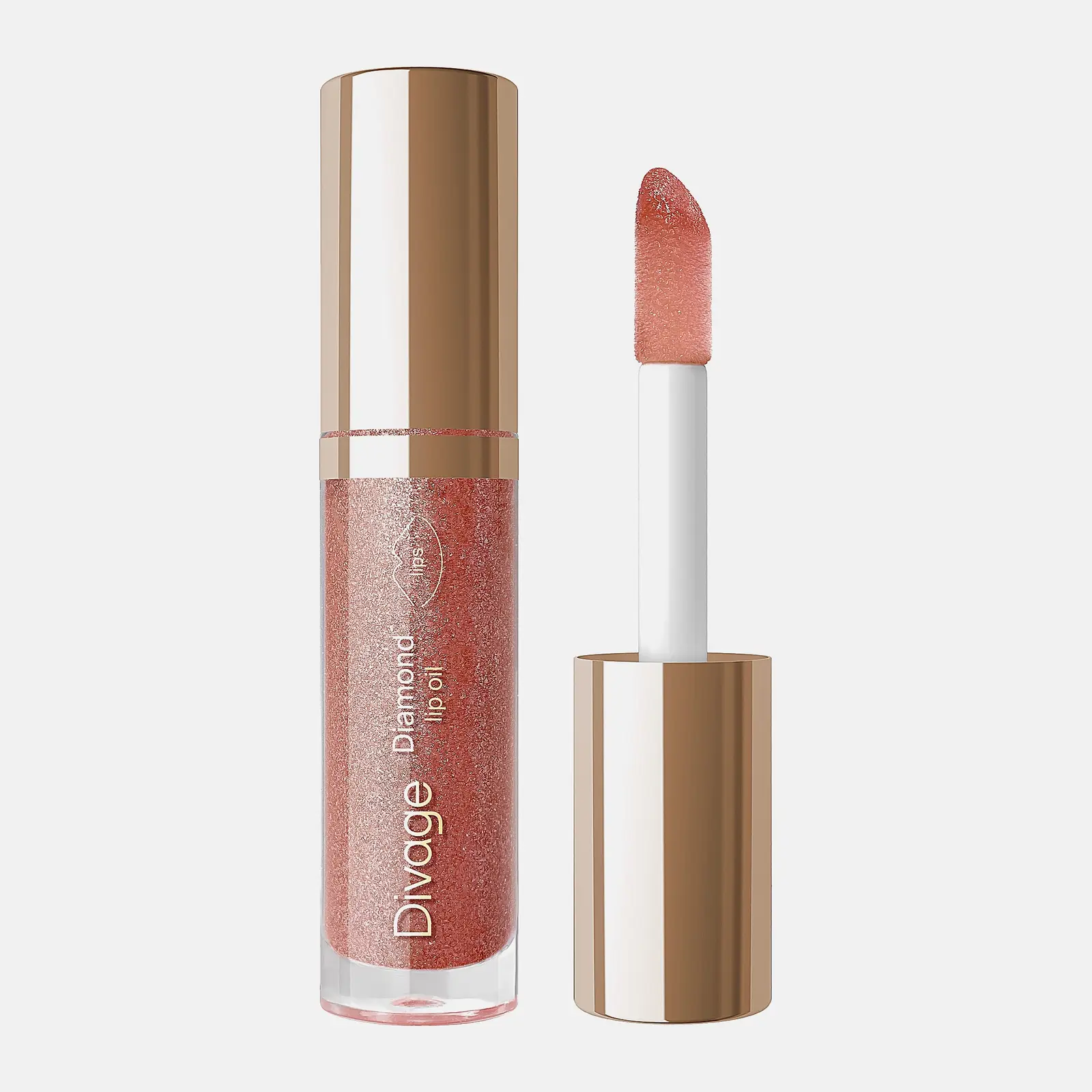 Масло для губ Diamond Lip Oil тон 04 Кремовый Divage