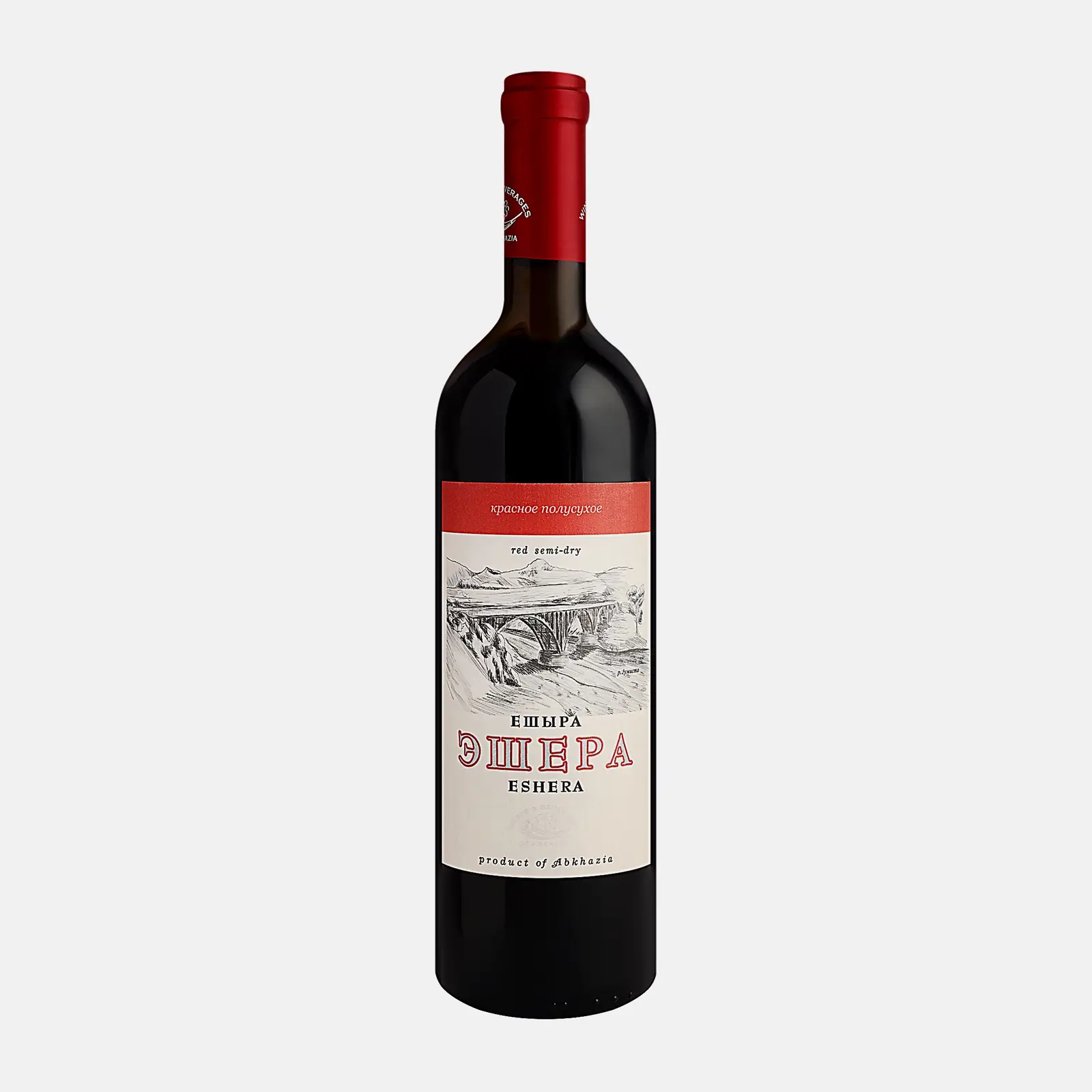 Изображение товара Вино Eshera красное полусухое 750мл Абхазия
