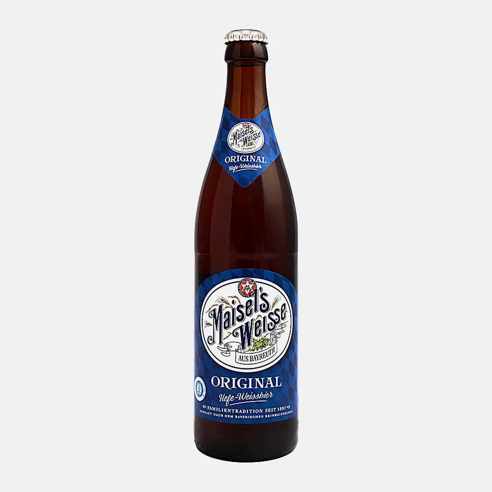 Изображение товара Пиво Maisels Weisse Original светлое нефильтрованное 0.5 л Германия