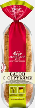 Батон Отрубной нарезанный 440г
