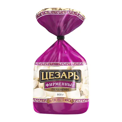 Изображение товара Пельмени Цезарь Фирменные 800г