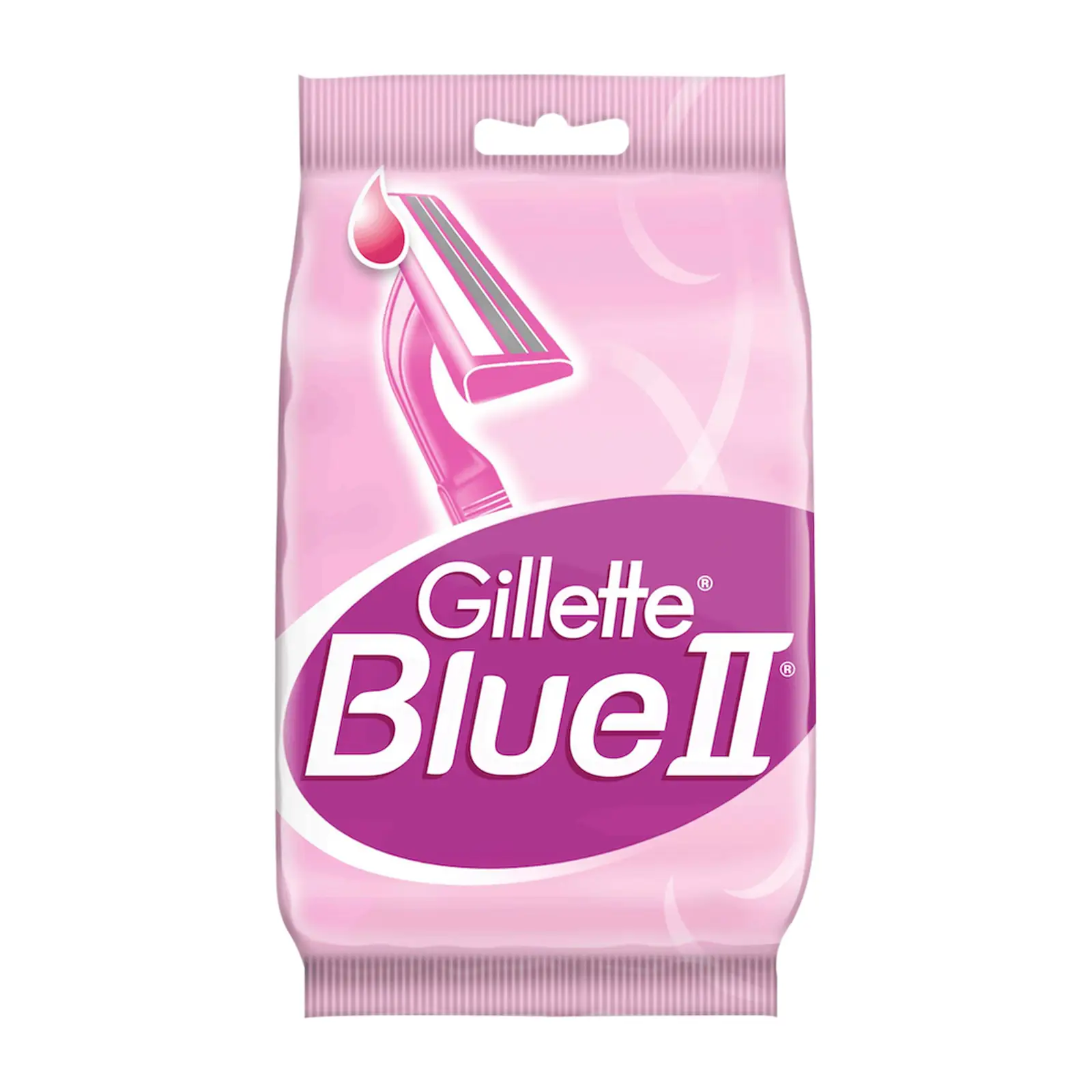 Бритва Gillette Blue II одноразовая женская 4шт+1шт подарок