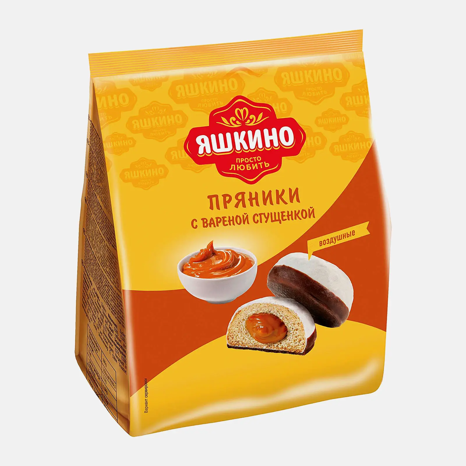 Изображение товара Пряники Яшкино с вареной сгущенкой 350 г