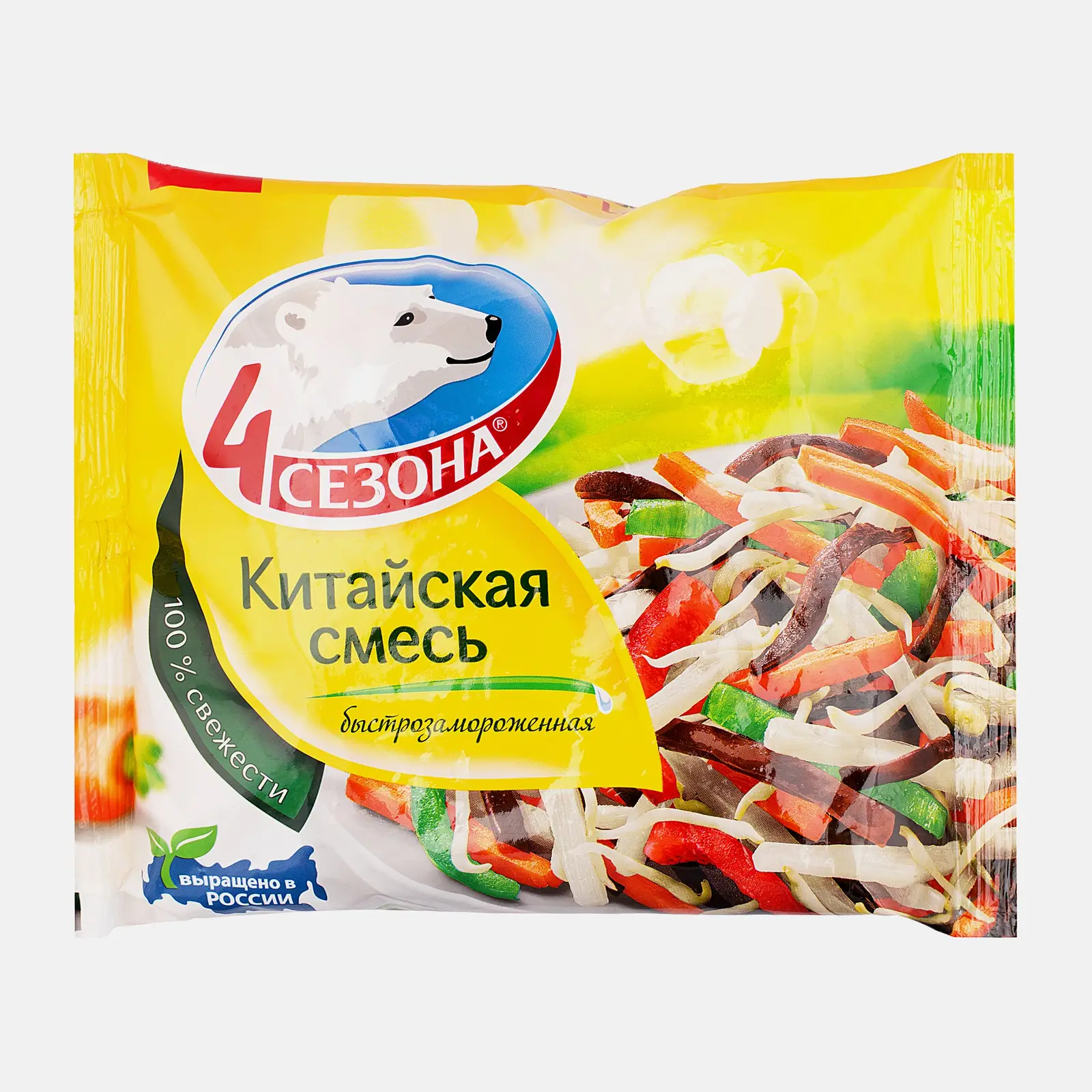 Смесь овощная 4 Сезона Китайская быстрозамороженная 400г