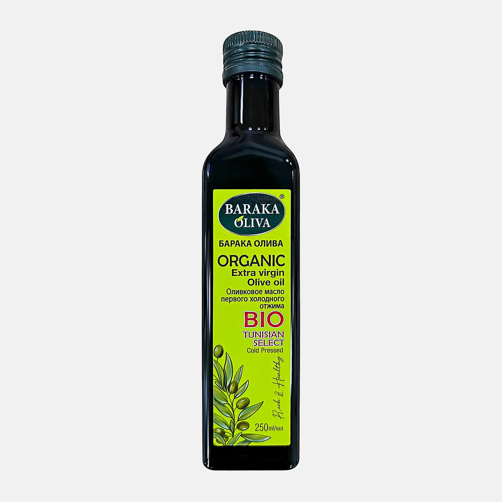 Оливковое масло Extra Virgin Baraka Oliva 250мл