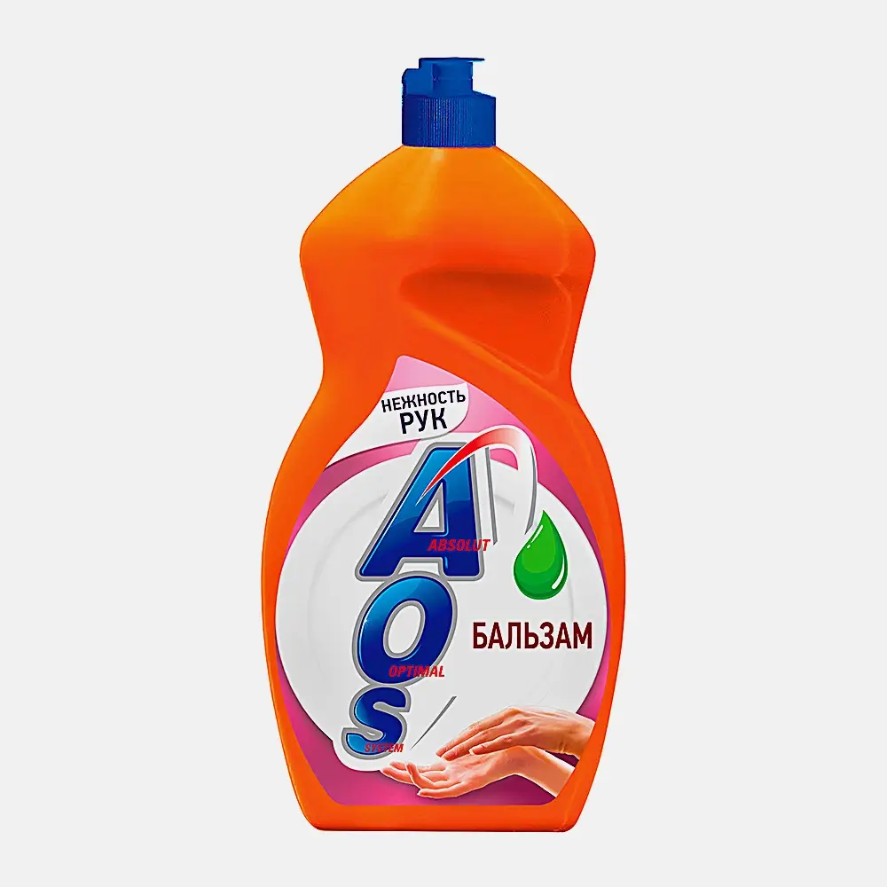 Средство для мытья посуды Нежность рук Aos 1.3кг