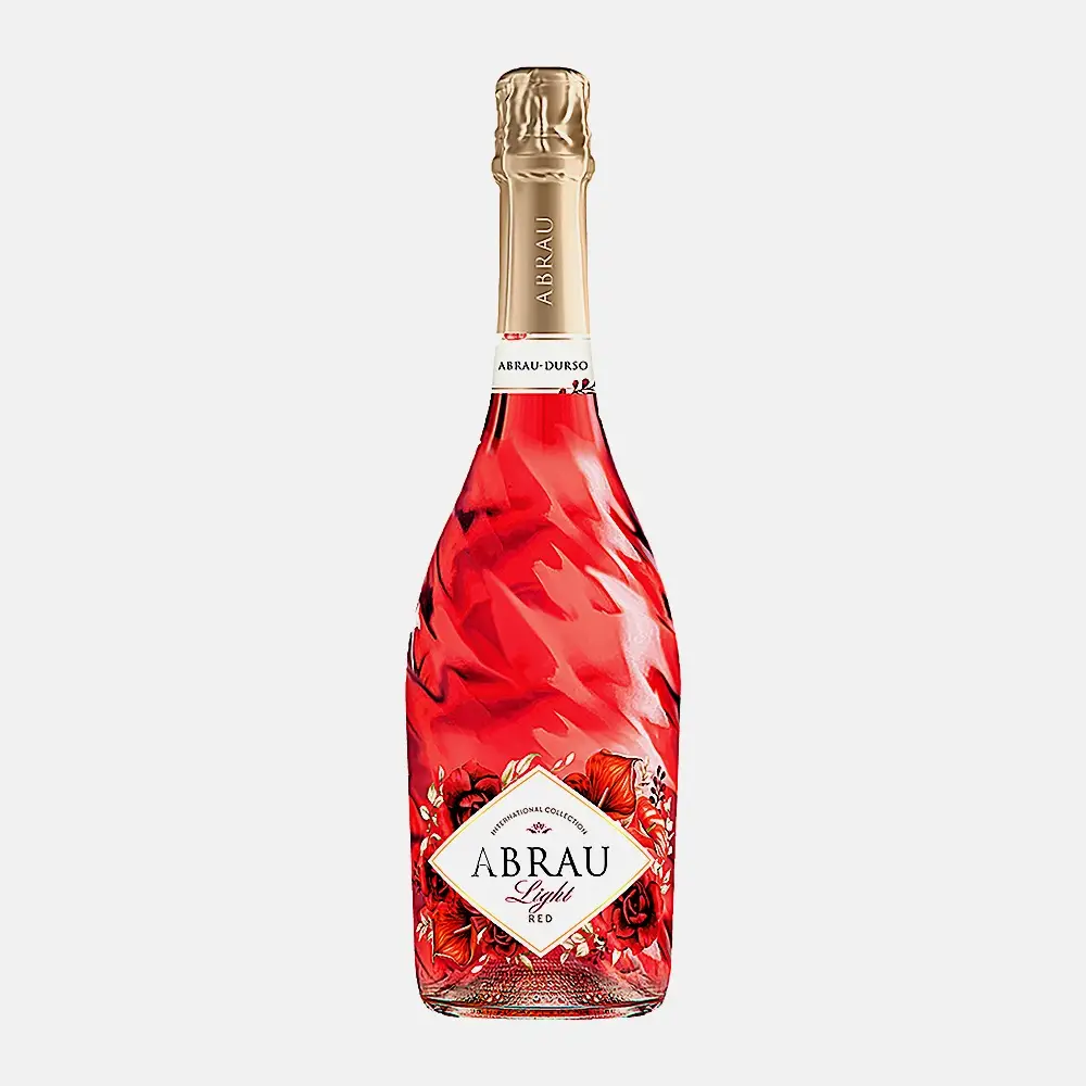 Напиток Abrau Light красный игристый полусладкий 5.5% 750мл Напиток Abrau Light красный игристый полусладкий 5.5% 750мл