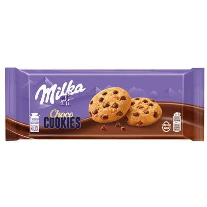 Изображение товара Печенье с кусочками молочного шоколада Milka 126г