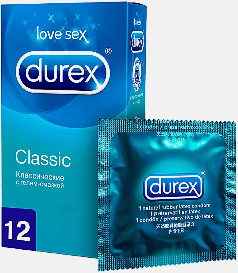 Презервативы Durex Classic 12шт