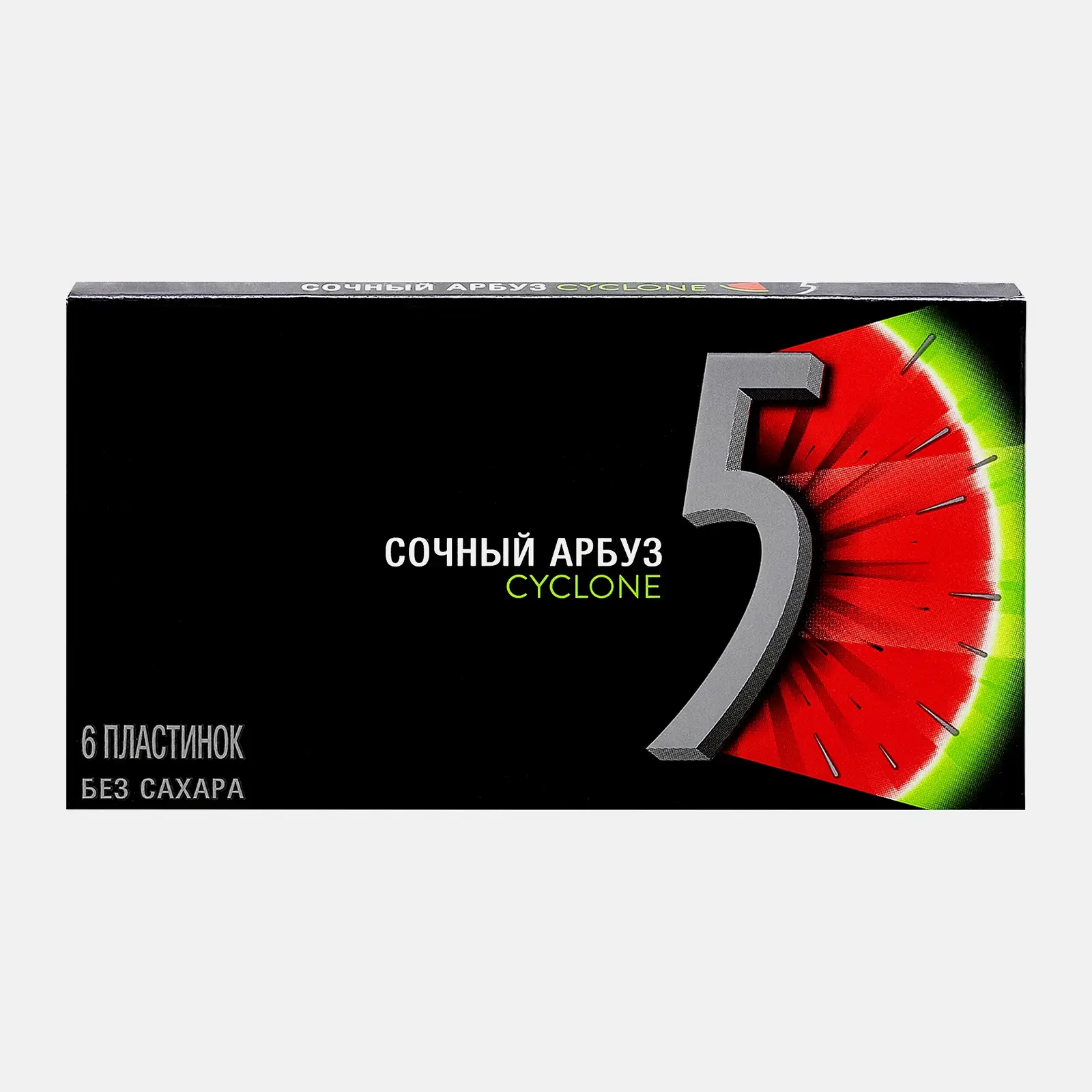 Изображение товара Жевательная резинка Ригли Five Сочный арбуз 15.6 г освежающий вкус