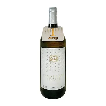 Вино Таманская гроздь Шардоне белое полусладкое 12% 1л