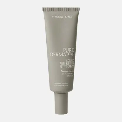 Крем для лица с азелаиновой кислотой Pure Dermatol Vivienne Sabo 50мл