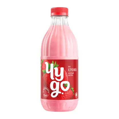 Изображение товара Коктейль молочный Чудо со вкусом Клубника 2% 950г