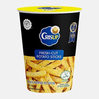 Картофельные палочки со вкусом черного перца Crisup 50г