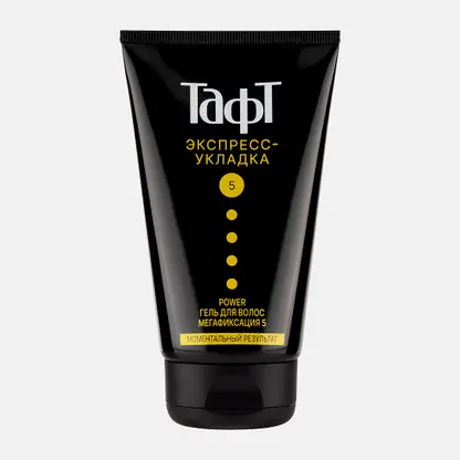 Гель для волос Тафт Power Экспресс-укладка Мегафиксация 5 150мл