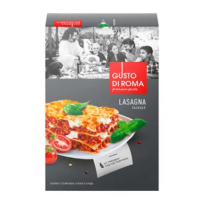 Изображение товара Лазанья Gusto Di Roma 250г