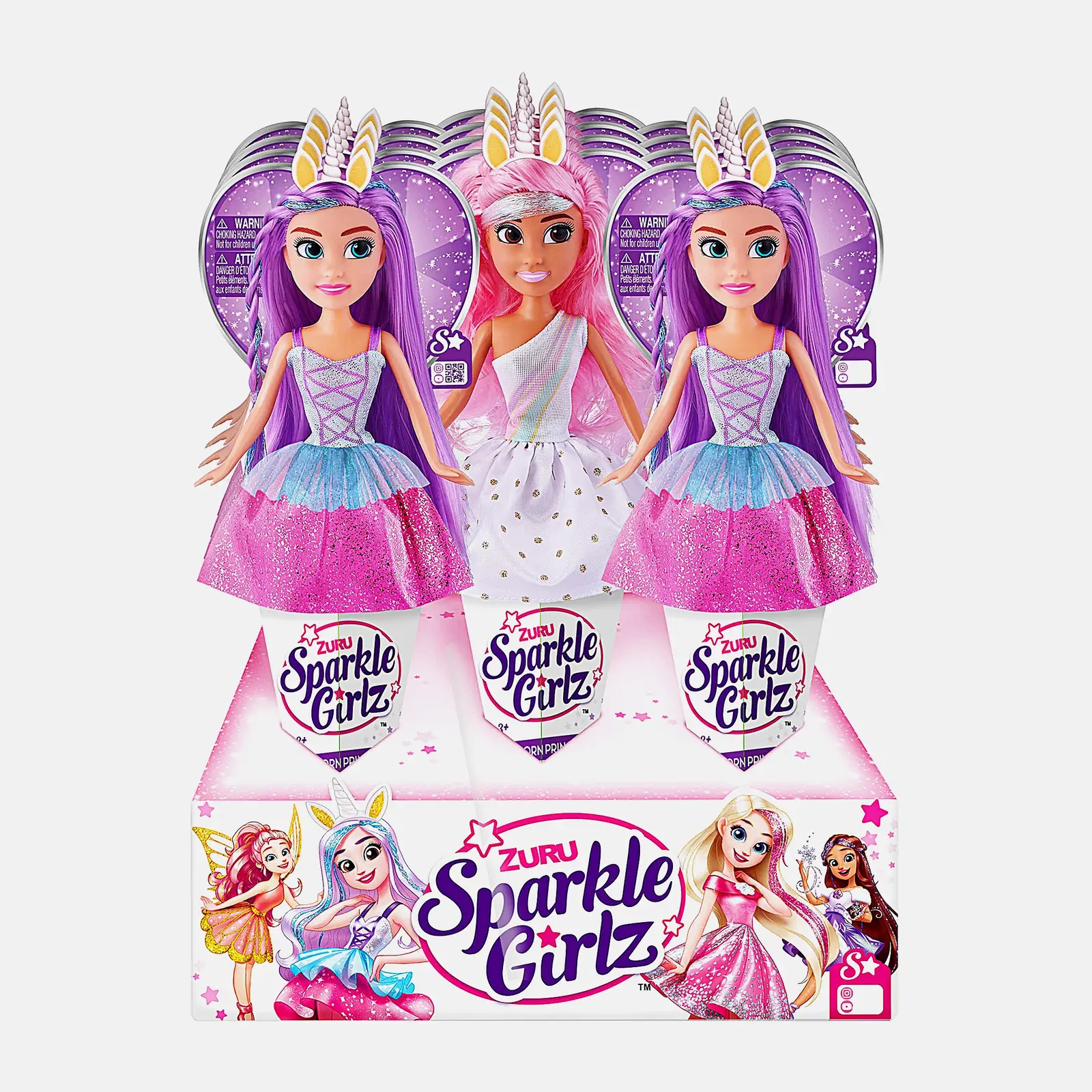 Кукла-Единорог Zuru Sparkle Girls 130г 10*32.8*5см