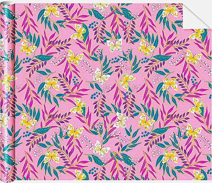 Бумага Арт Дизайн Упаковочная глянцевая