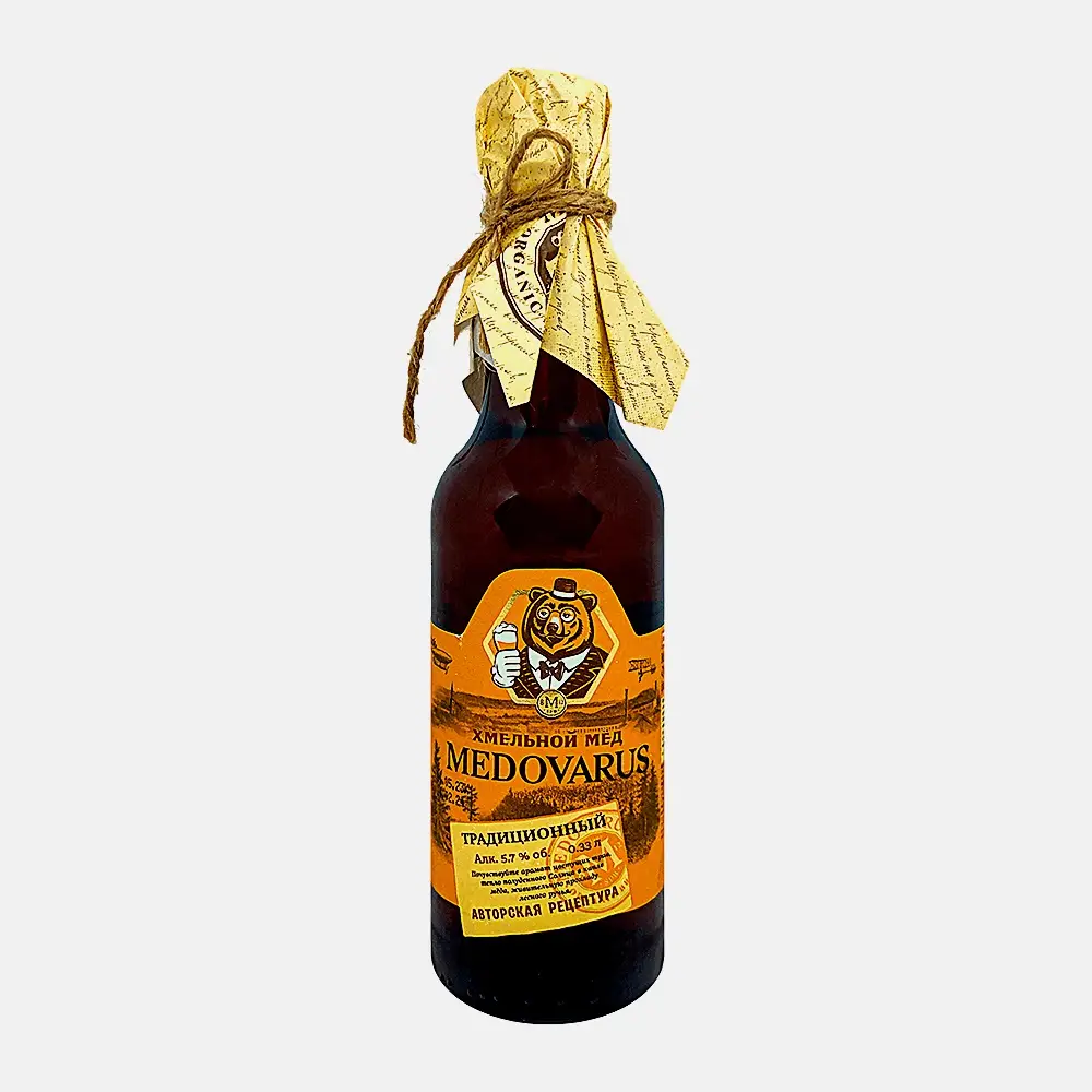 Напиток Medovarus Хмельной мед традиционный 5.7% 330мл
