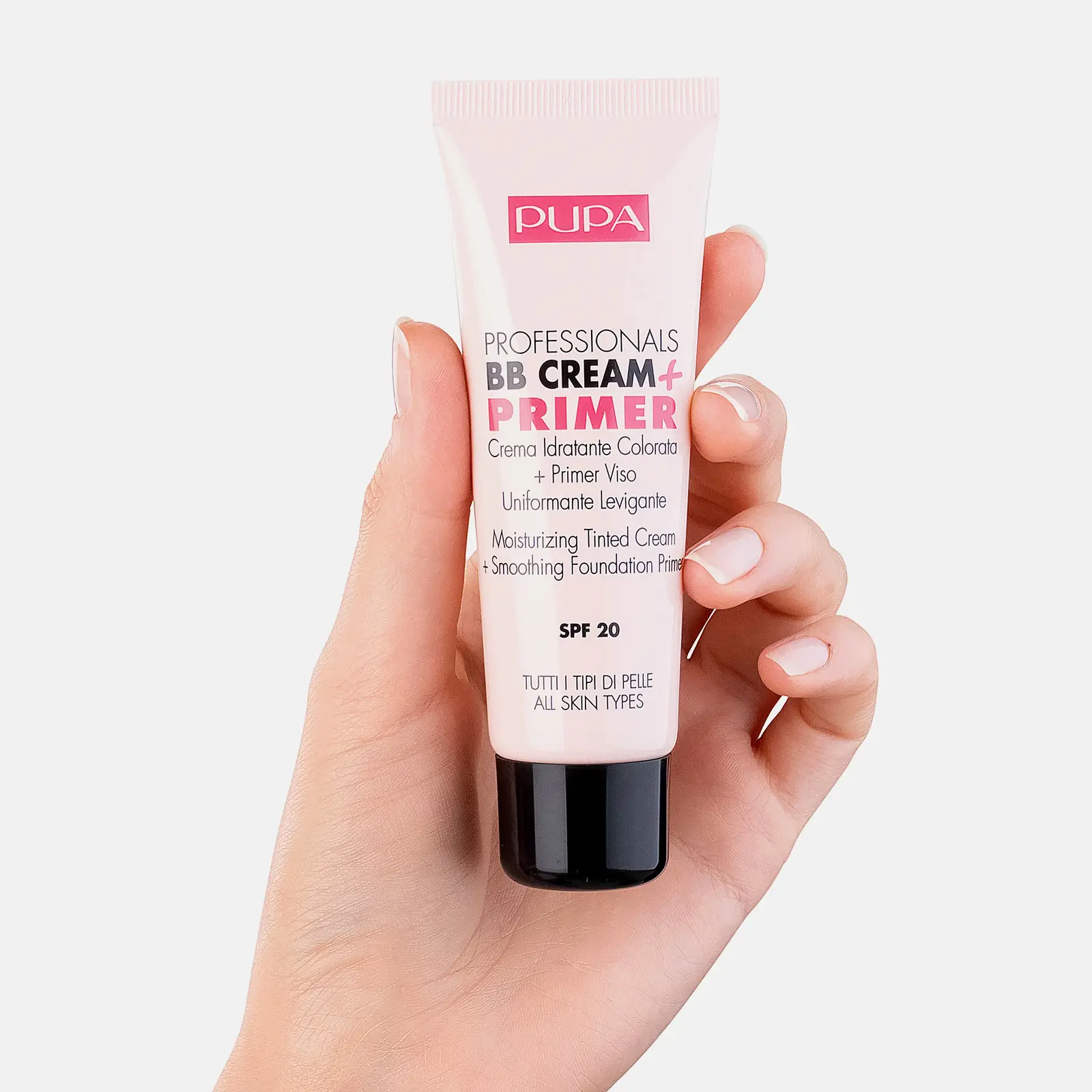 ВВ-крем+основа для лица макияжа тон 001 Pupa