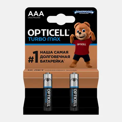Батарейки AAA Turbo Max Opticell 2шт
