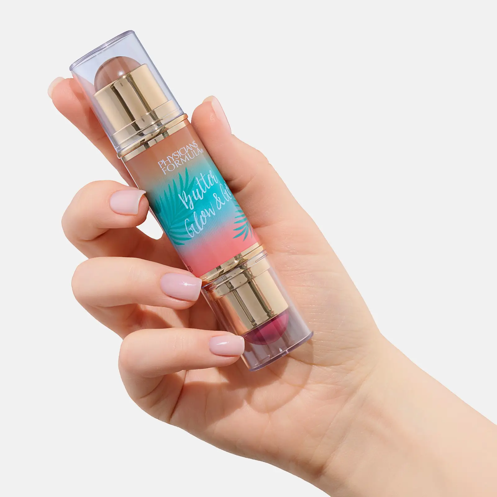 Мультистик для лица и губ тон Золотистая роза Physicians Formula Butter Glow & Go 10г - фото 2