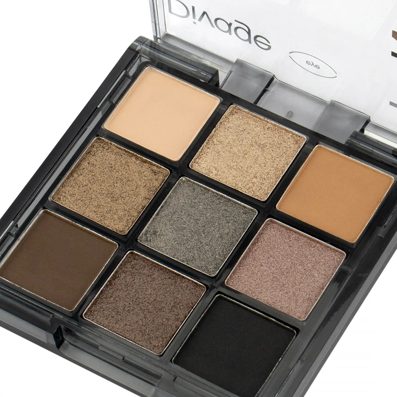 Палетка теней для век Divage Easy Nude smokey