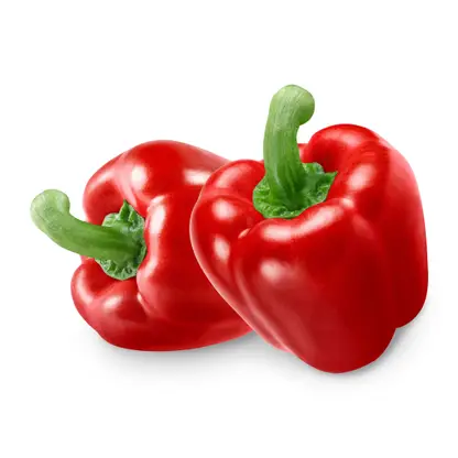 Изображение товара Перец сладкий красный 500г свежий продукт для приготовления и салатов