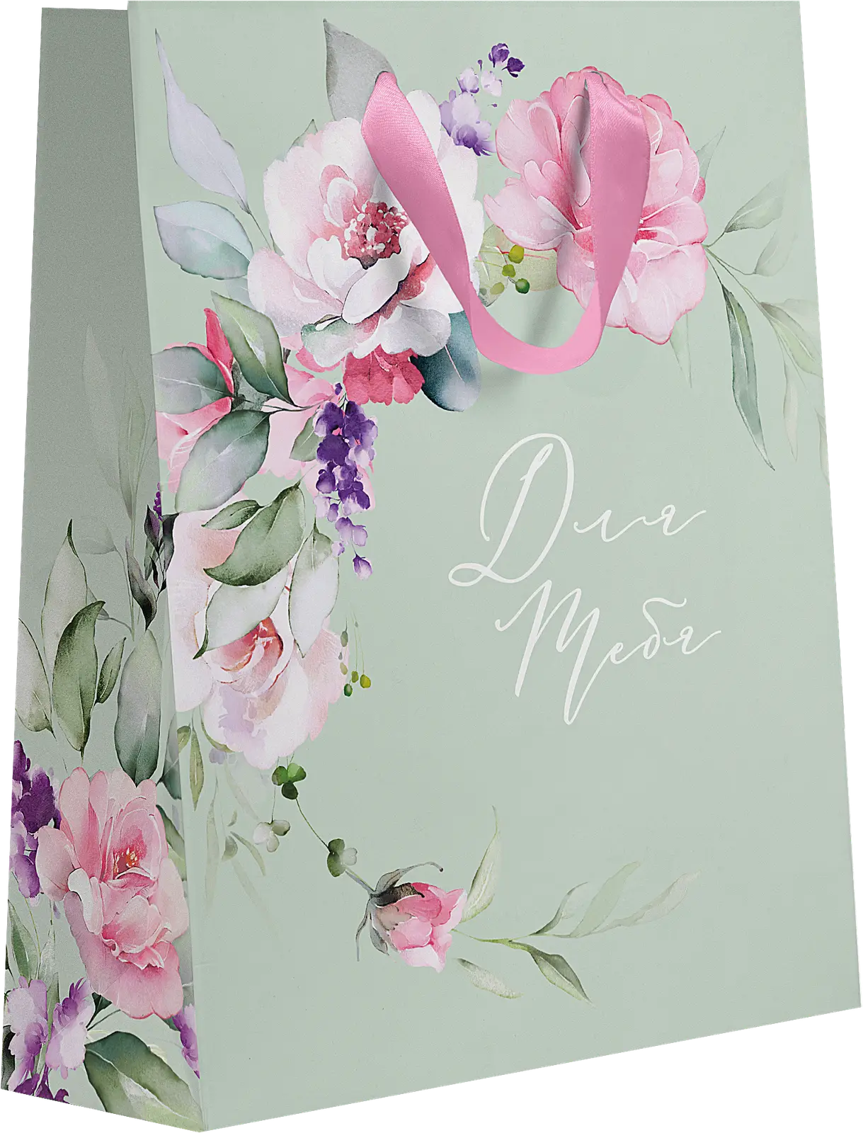 Пакет Пакетико матовая ламинация LV Прованс 31.5*25.5*11см в ассортименте