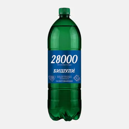 Вода Bishuli минеральная лечебно-столовая газированная 1.5л
