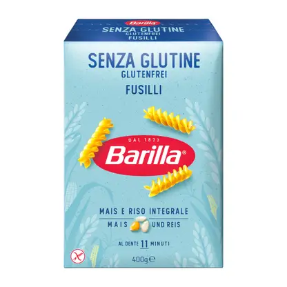 Изображение товара Макароны Barilla Gluten Free Фузилли спиральки без глютена 400г