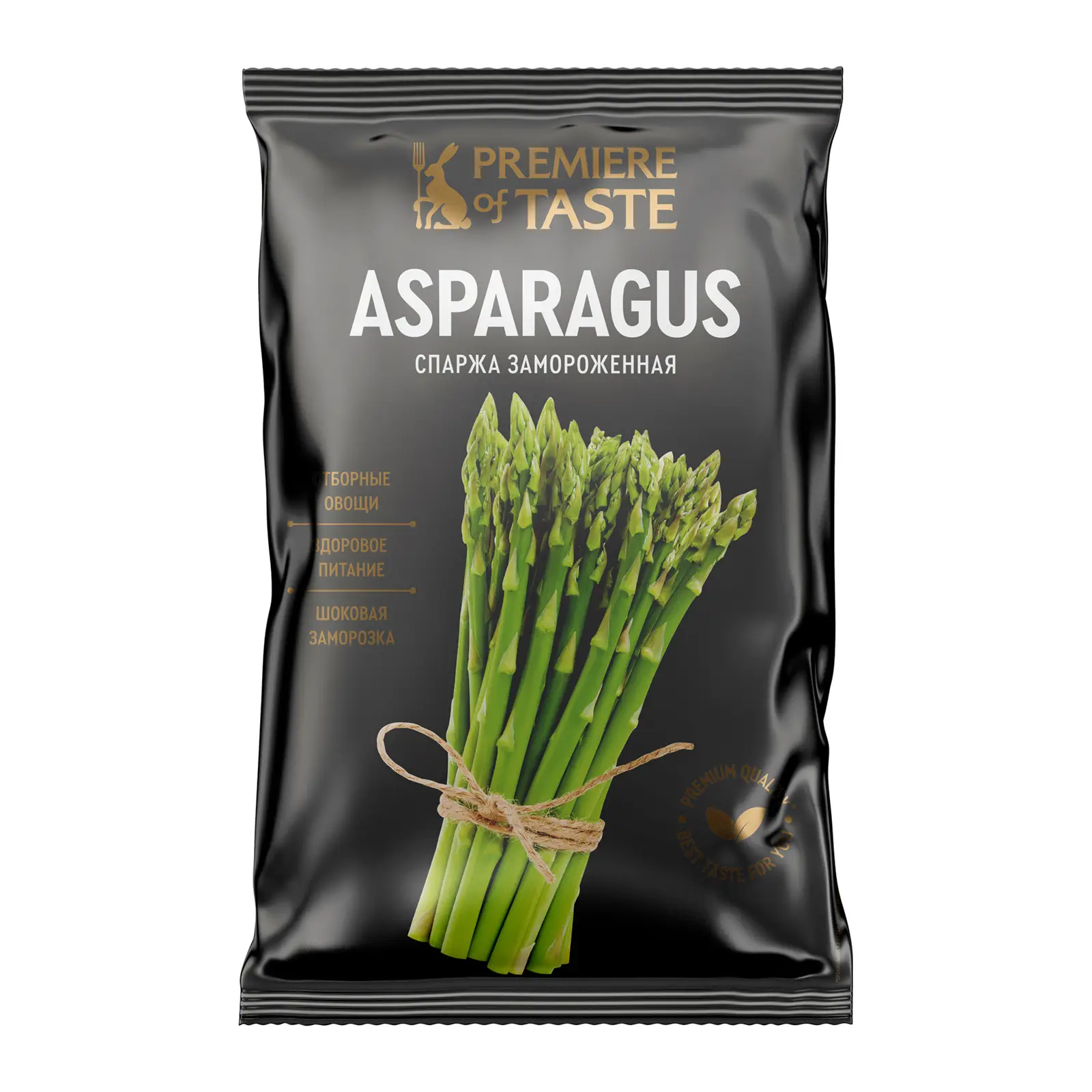 Изображение товара Спаржа быстрозамороженная Premiere of Taste 300 г - качественный овощ для запекания и обжарки