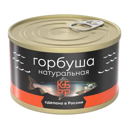 Изображение товара Горбуша Курильский Берег натуральная 250г