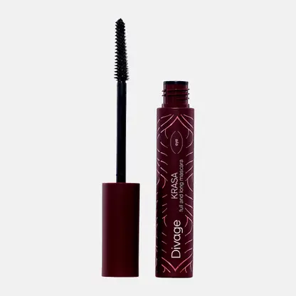 Тушь для объема ресниц тон 01 Чёрный Divage Krasa Full And Long Mascara