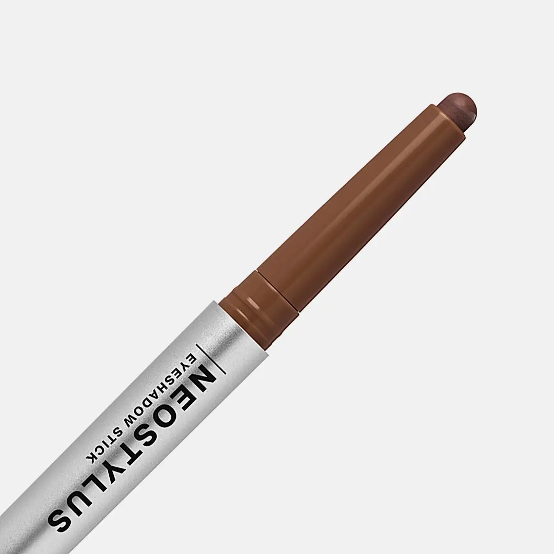 Кремовые тени для век в стике тон 04 Холодный коричневый Neostylus Influence Beauty - фото 2