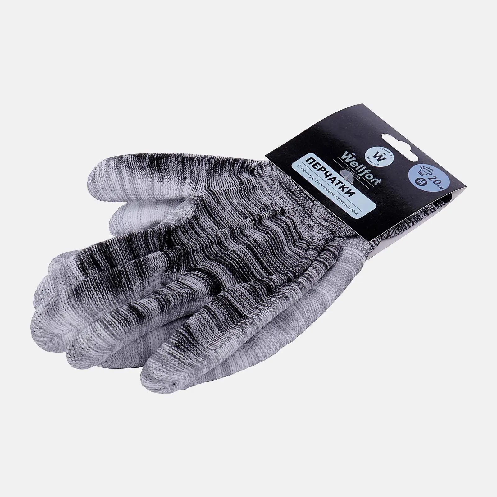 Перчатки Wellfort с полиуретановым покрытием WT-PC0010 в ассортименте