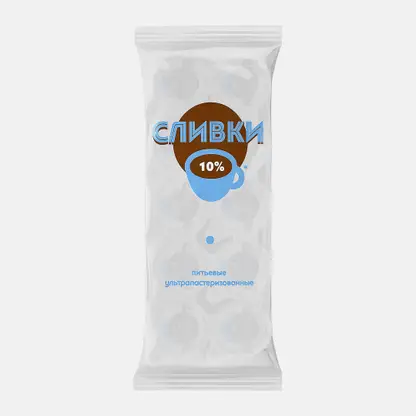 Сливки Campina порционные 10% 100г