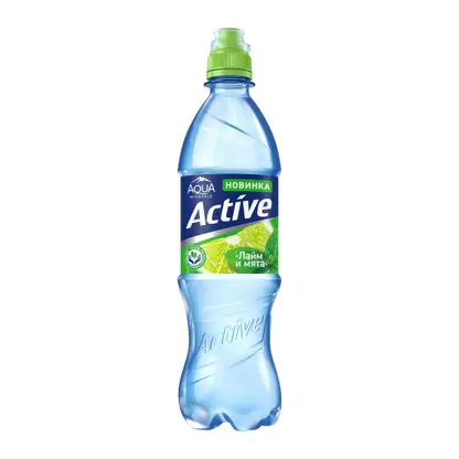 Изображение товара Напиток Active со вкусом лайма и мяты Aqua Minerale 500мл