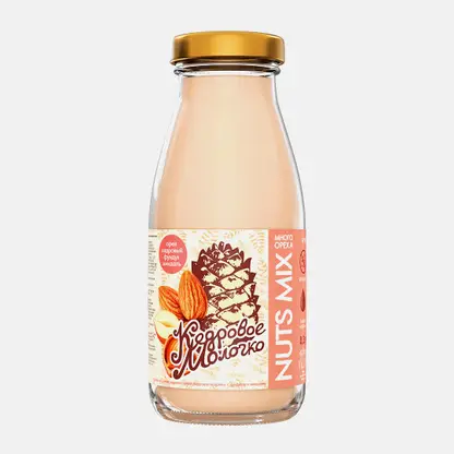 Кедровое молочко Сава Nuts Mix Фундук Миндаль 5.5% 200мл