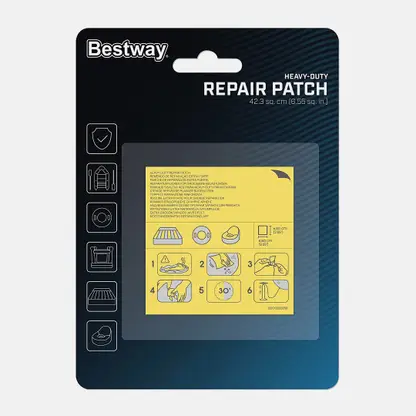 Ремкомплект заплатки 10шт 6.5*6.5см Bestway