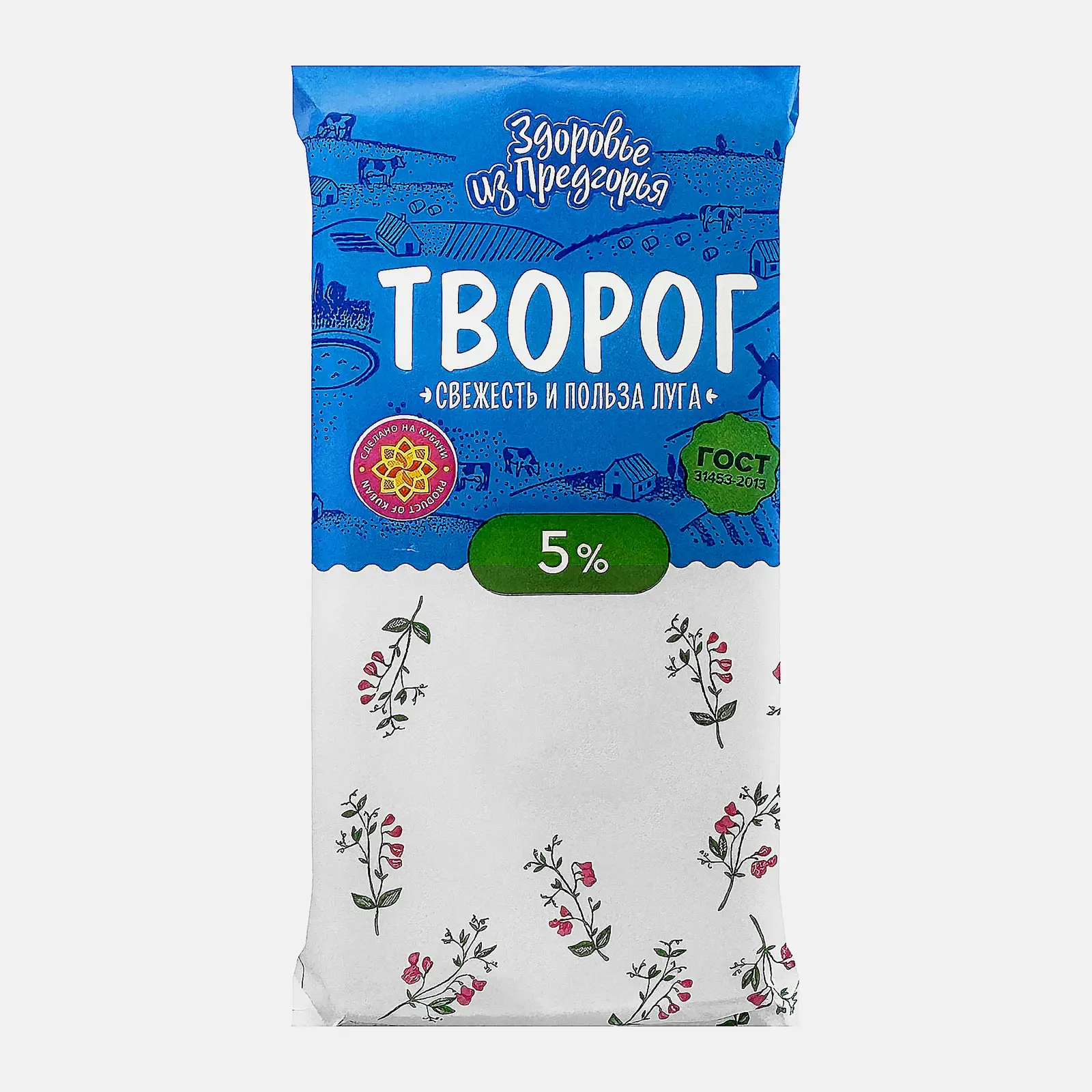 Творог Абинский МЗ классический 5% 200г Творог Абинский МЗ классический 5% 200г