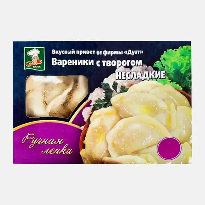 Вареники с творогом 450г