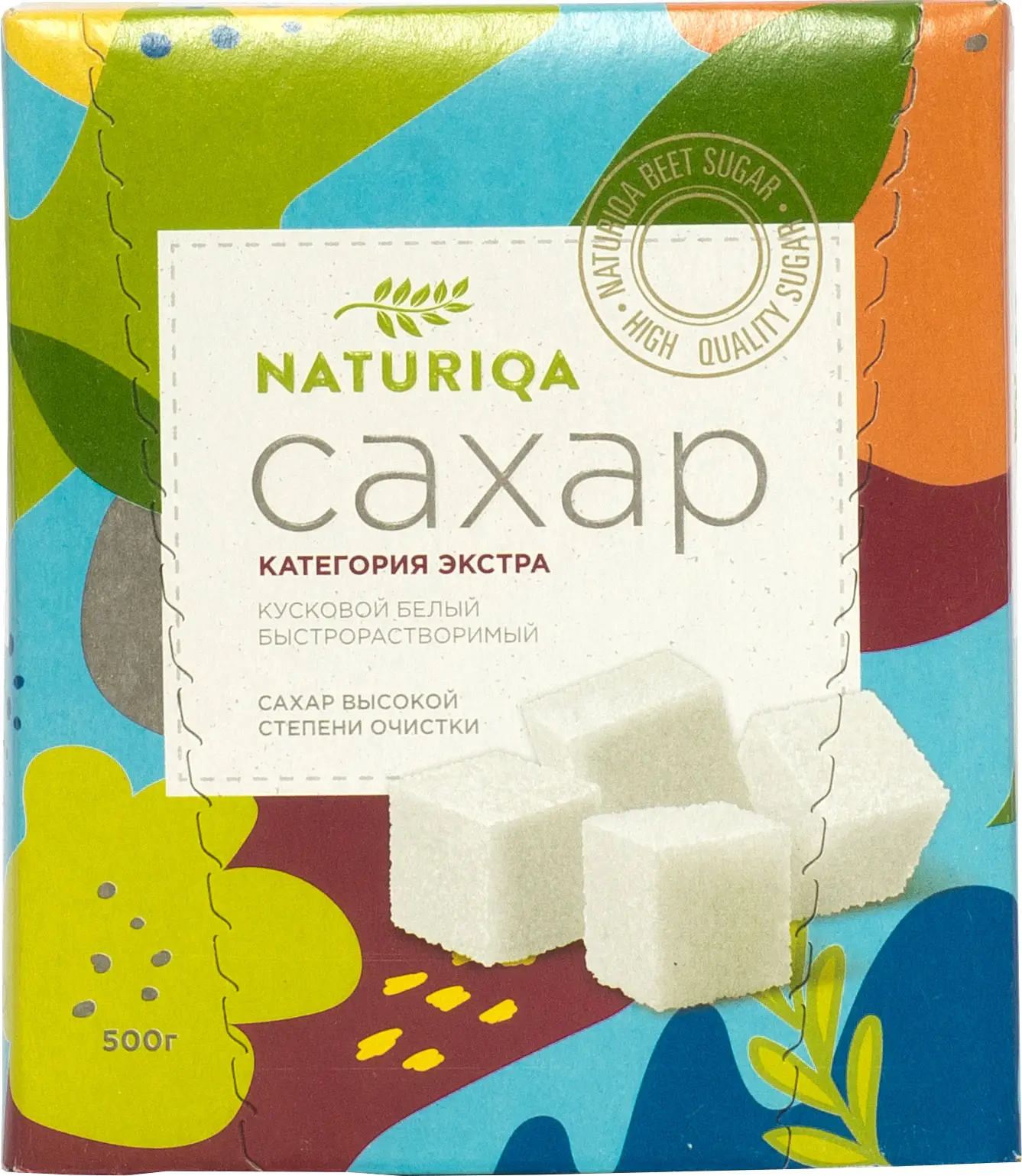 Изображение товара Сахар Naturiqa прессованный белый 500г