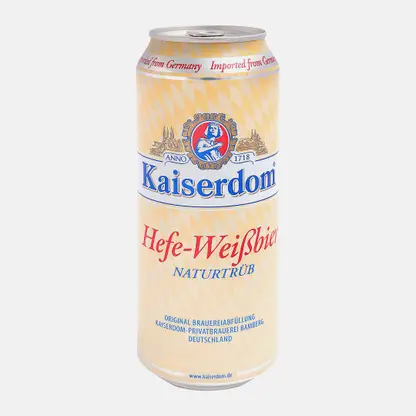 Пиво Kaiserdom Hefe Weissbier светлое нефильтрованное пастеризованное 4.7% 500мл