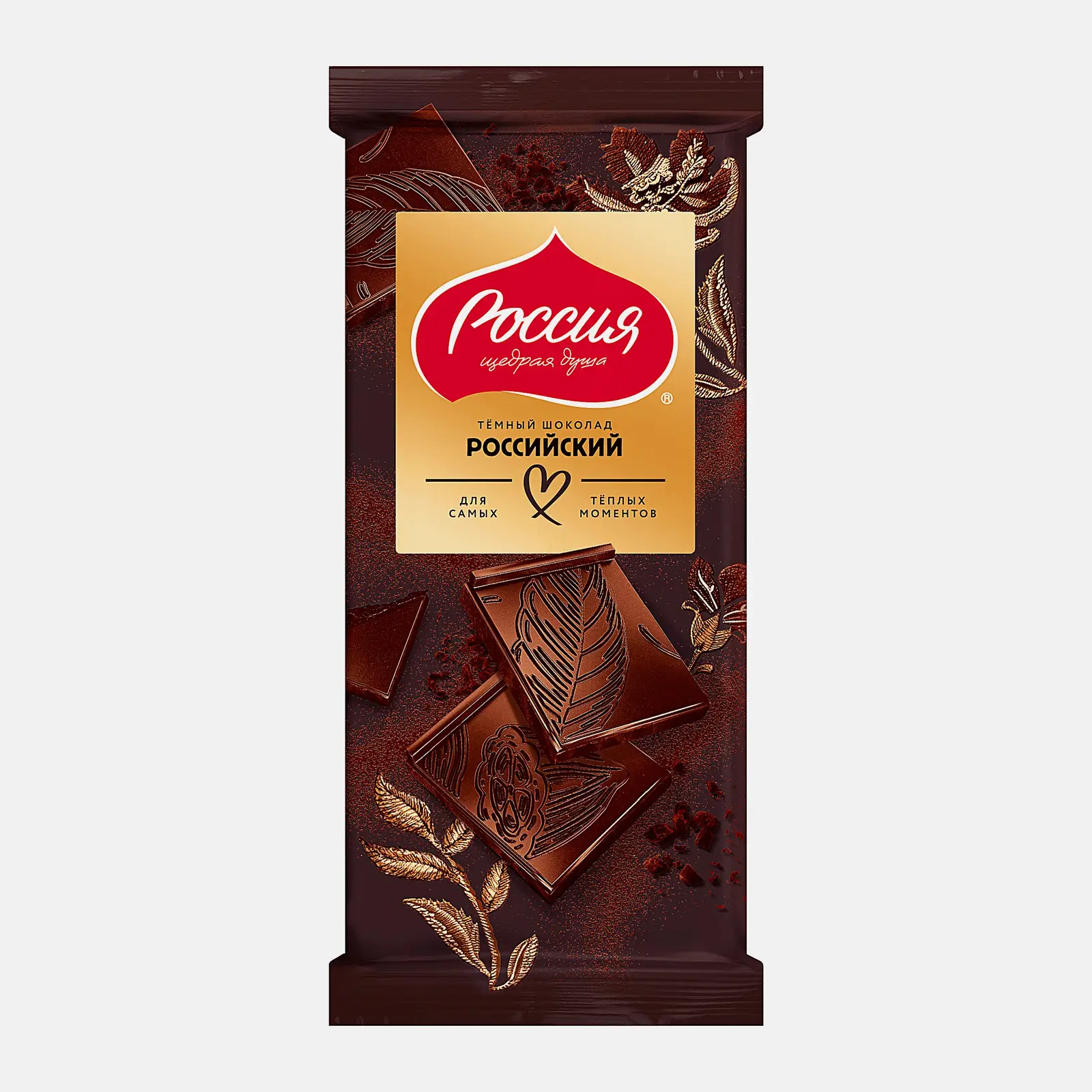 Изображение товара Темный шоколад 41% Россия Щедрая Душа 75 г