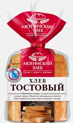 Хлеб Тостовый половинка нарезанный 280г