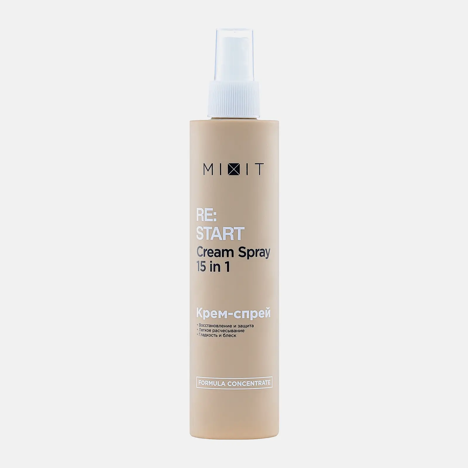 Крем-спрей для волос Mixit Perfect Hair Cream 15in1 восстанавливающий 250мл